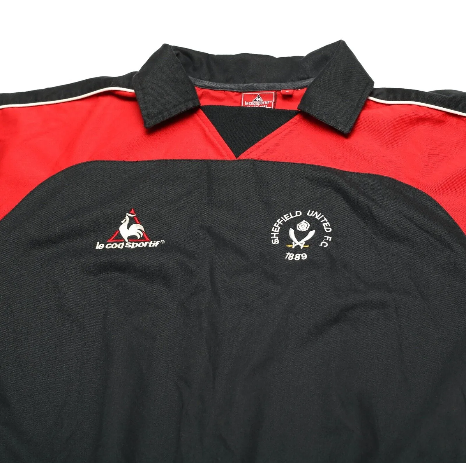 1997/99 SHEFFIELD UNITED Vintage le coq sportif Football Drill Track Top (S/M)