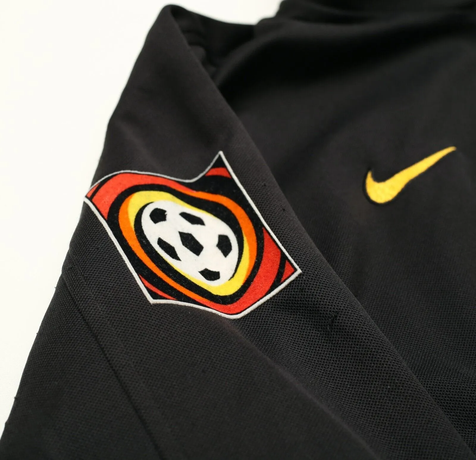 1998/00 BORUSSIA DORTMUND Vintage Retro Nike Football Hoodie (L)