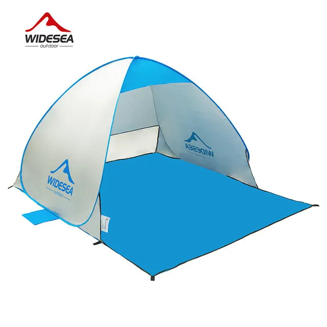 2017 new  beach tent pop up open 1-2person quick automatic open 90% UV-protective sunshelter awning tent for camping fishing