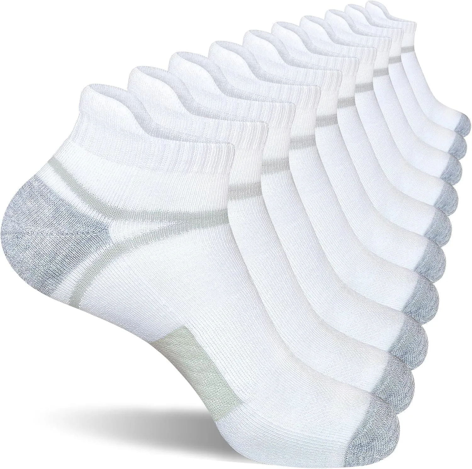 5 Pairs Cushioned Anti-Blister Socks – Comfort and Support