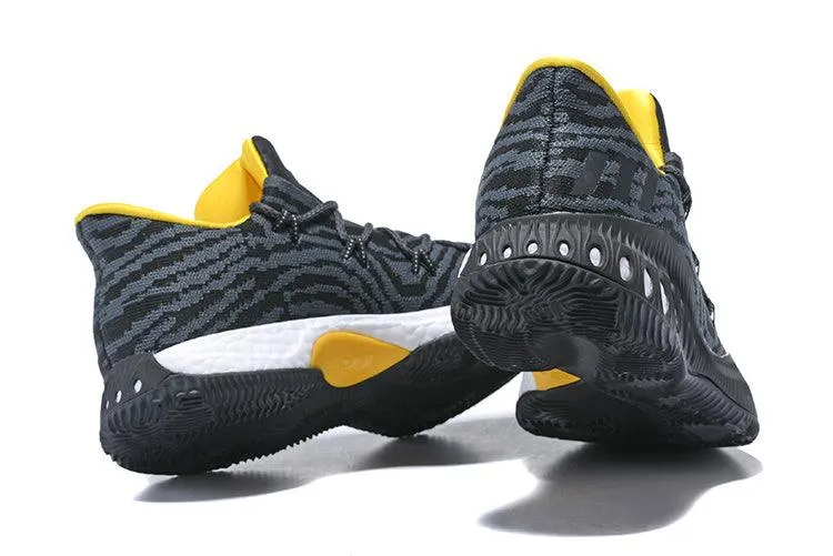 Adidas 2017 Crazy Explosive Low Primeknit Black Yellow