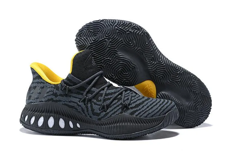 Adidas 2017 Crazy Explosive Low Primeknit Black Yellow