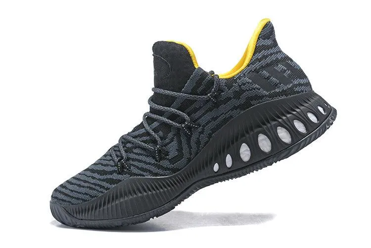 Adidas 2017 Crazy Explosive Low Primeknit Black Yellow