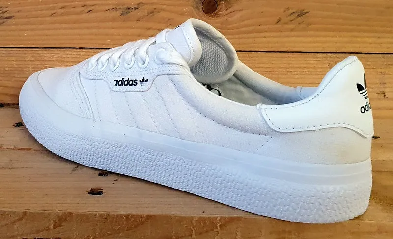 Adidas 3MC Vulc Low Canvas Trainers UK6.5/UK7/EU40 B22705 Cloud White/Black