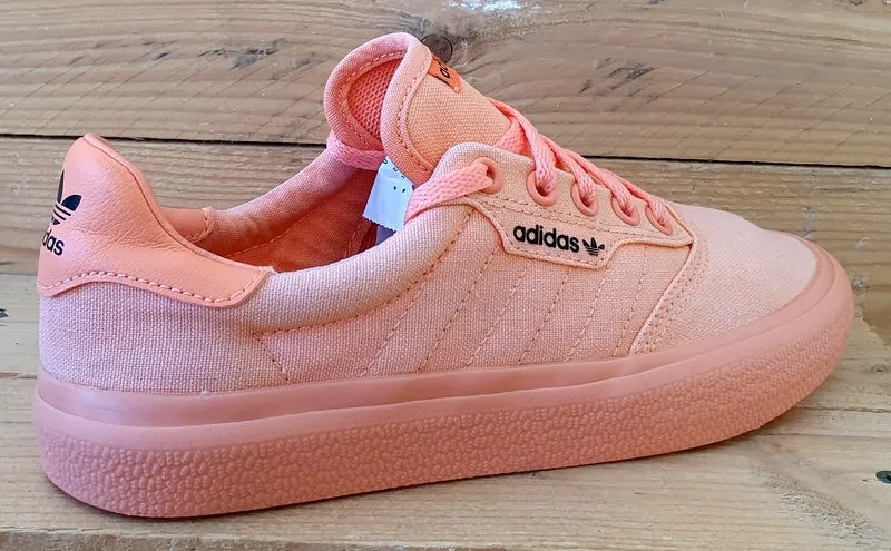 Adidas 3MC Vulc Low Canvas Trainers UK6/US6.5/EU39 DB3108 Chalk Coral