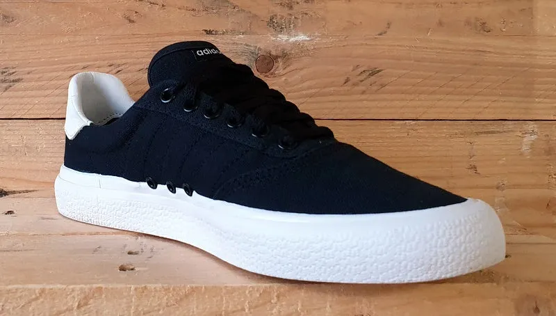 Adidas 3MC Vulc Low Canvas Trainers UK7.5/US8/EU41 B22706 Core Black/White