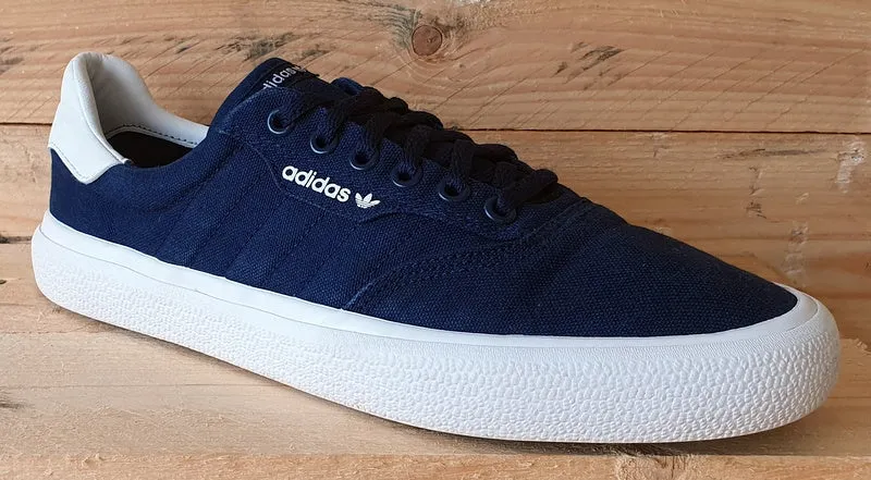 Adidas 3MC Vulc Low Canvas Trainers UK8/US8.5/EU42 B22707 Collegiate Navy/White