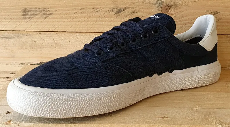 Adidas 3MC Vulc Low Canvas Trainers UK8/US8.5/EU42 B22707 Collegiate Navy/White