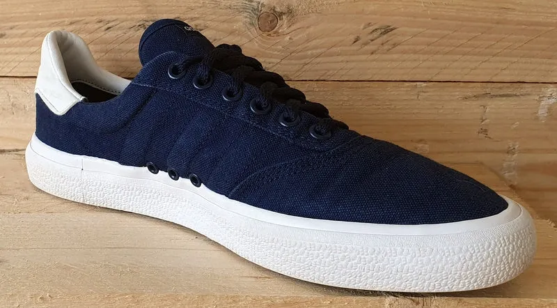 Adidas 3MC Vulc Low Canvas Trainers UK8/US8.5/EU42 B22707 Collegiate Navy/White