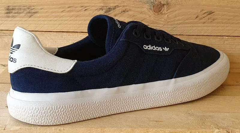 Adidas 3MC Vulc Low Canvas Trainers UK8/US8.5/EU42 B22707 Collegiate Navy/White