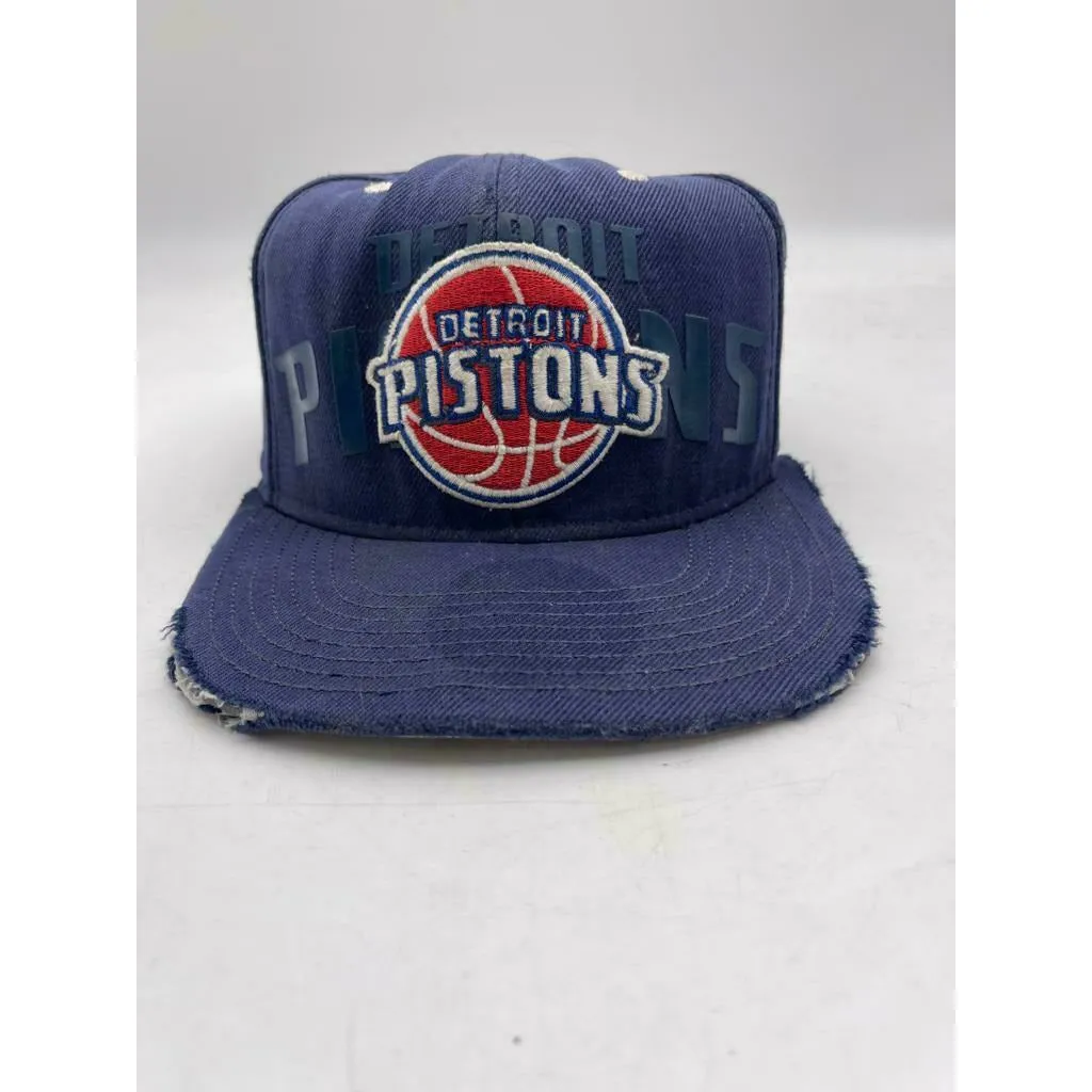 Adidas Detroit Pistons Basketball Adjustable Strapback Cap