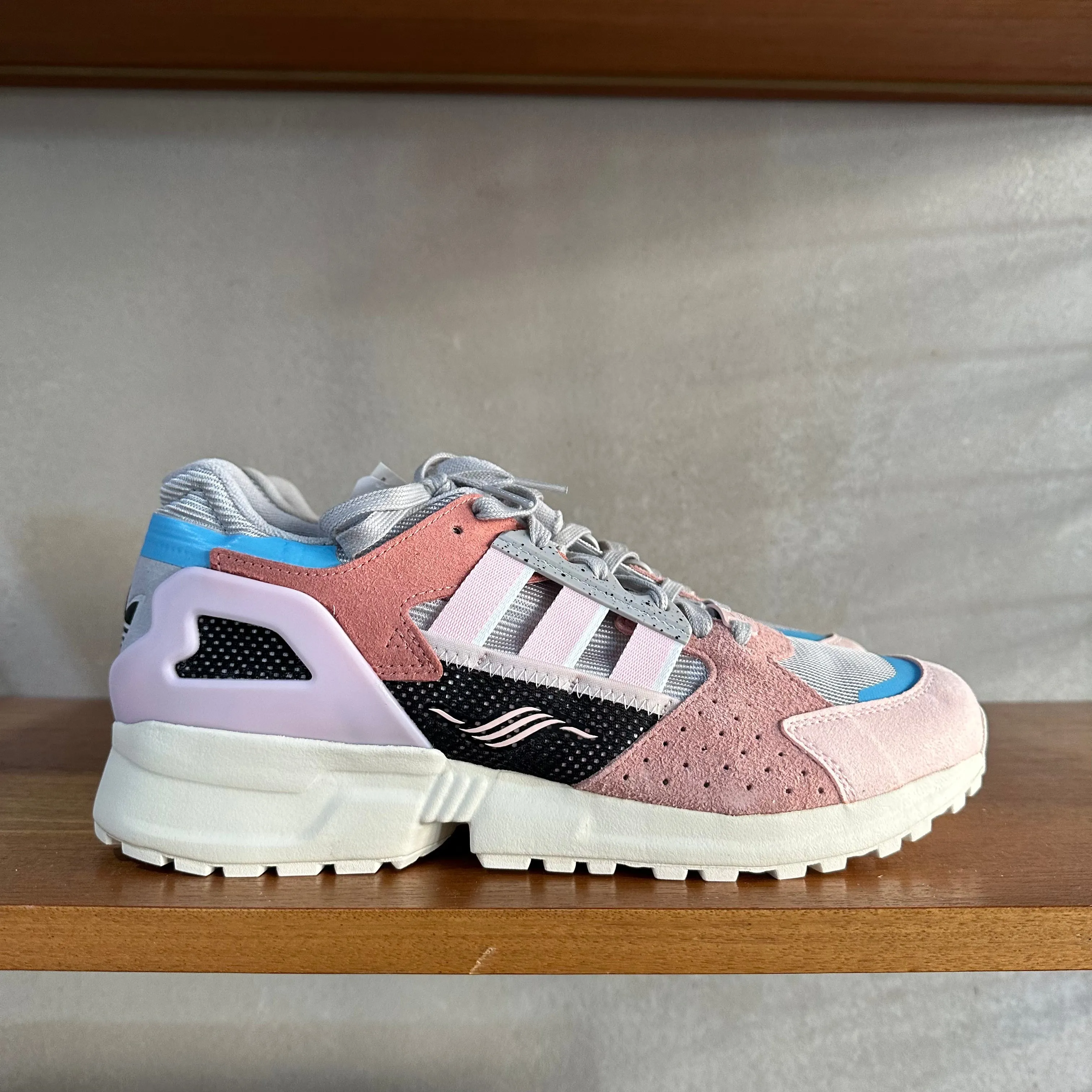 adidas ZX 10,000 C Trainers Ash Pink UK 9.5