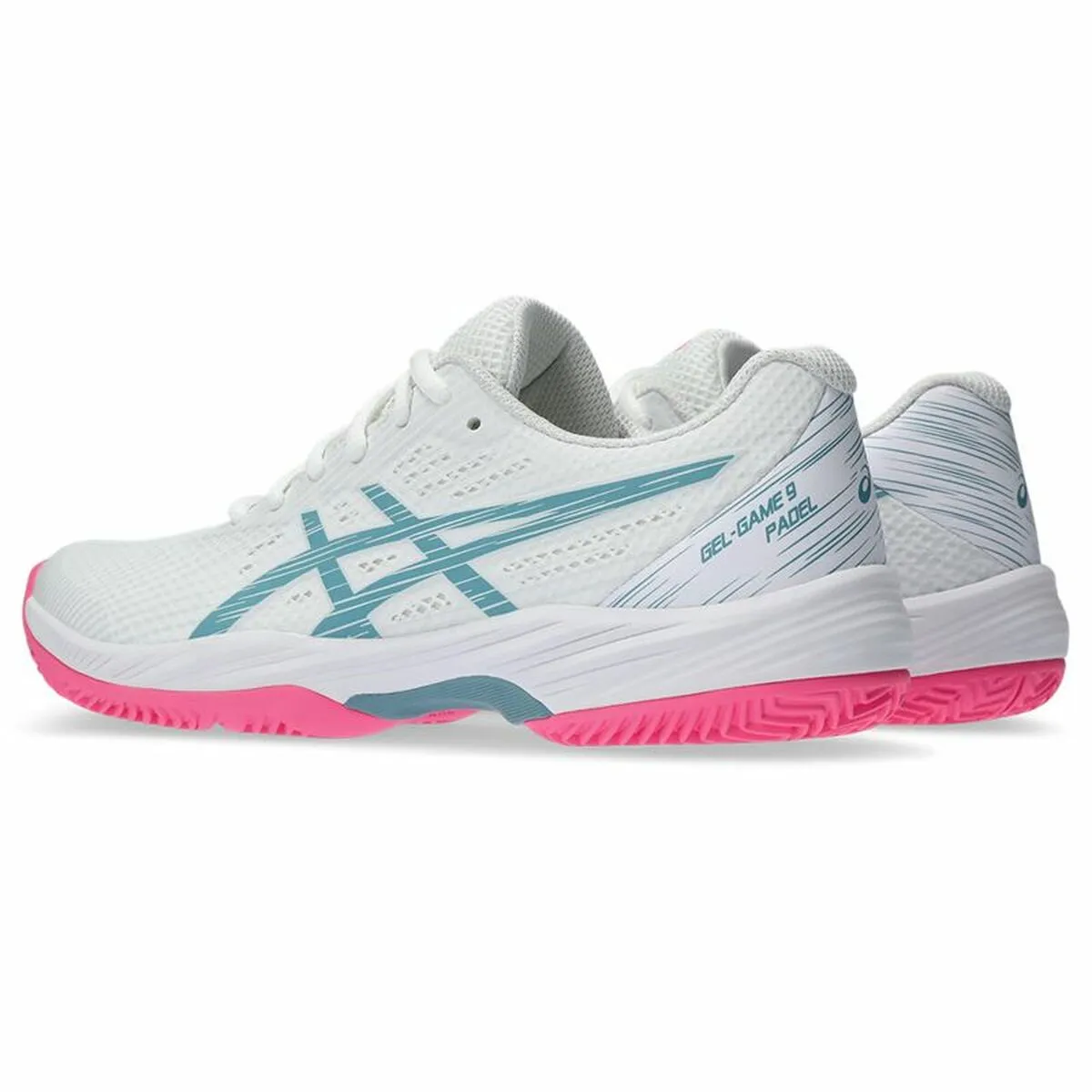 Adult's Padel Trainers Asics Gel-Game 9  Lady White