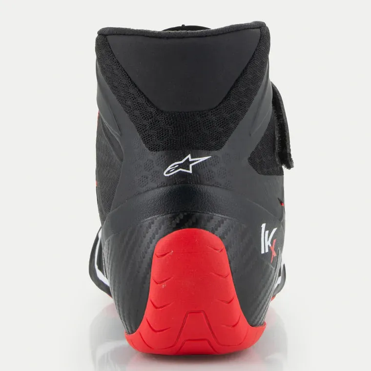 ALPINESTARS 2712124_123_8 Karting shoes TECH-1 KX V3 FIA 8877-2022 - Black / White / Red, Size 8