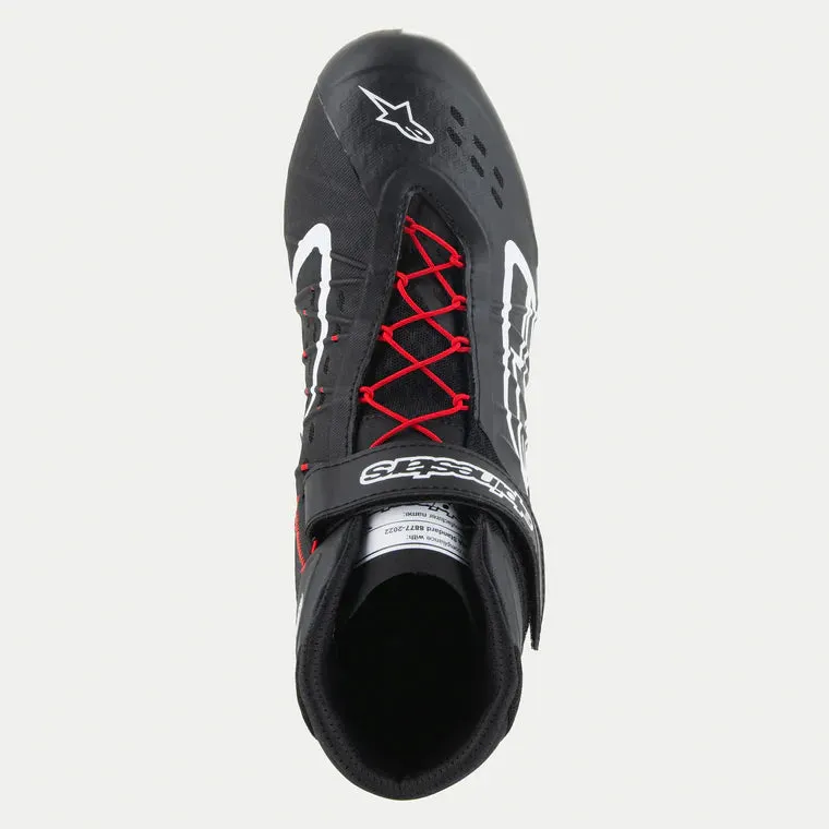 ALPINESTARS 2712124_123_8 Karting shoes TECH-1 KX V3 FIA 8877-2022 - Black / White / Red, Size 8