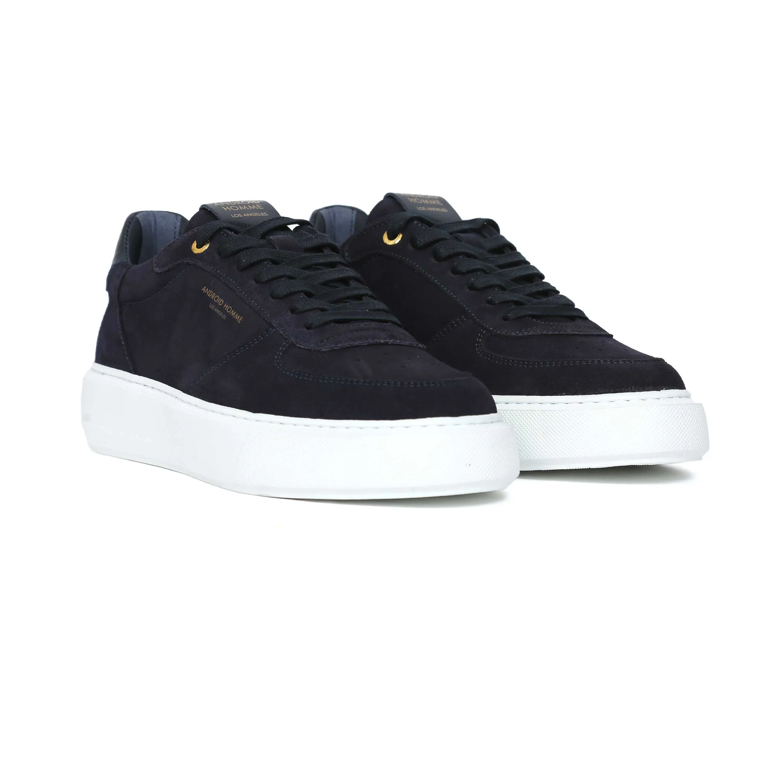 Android Homme Manhattan Trainer in Navy Suede