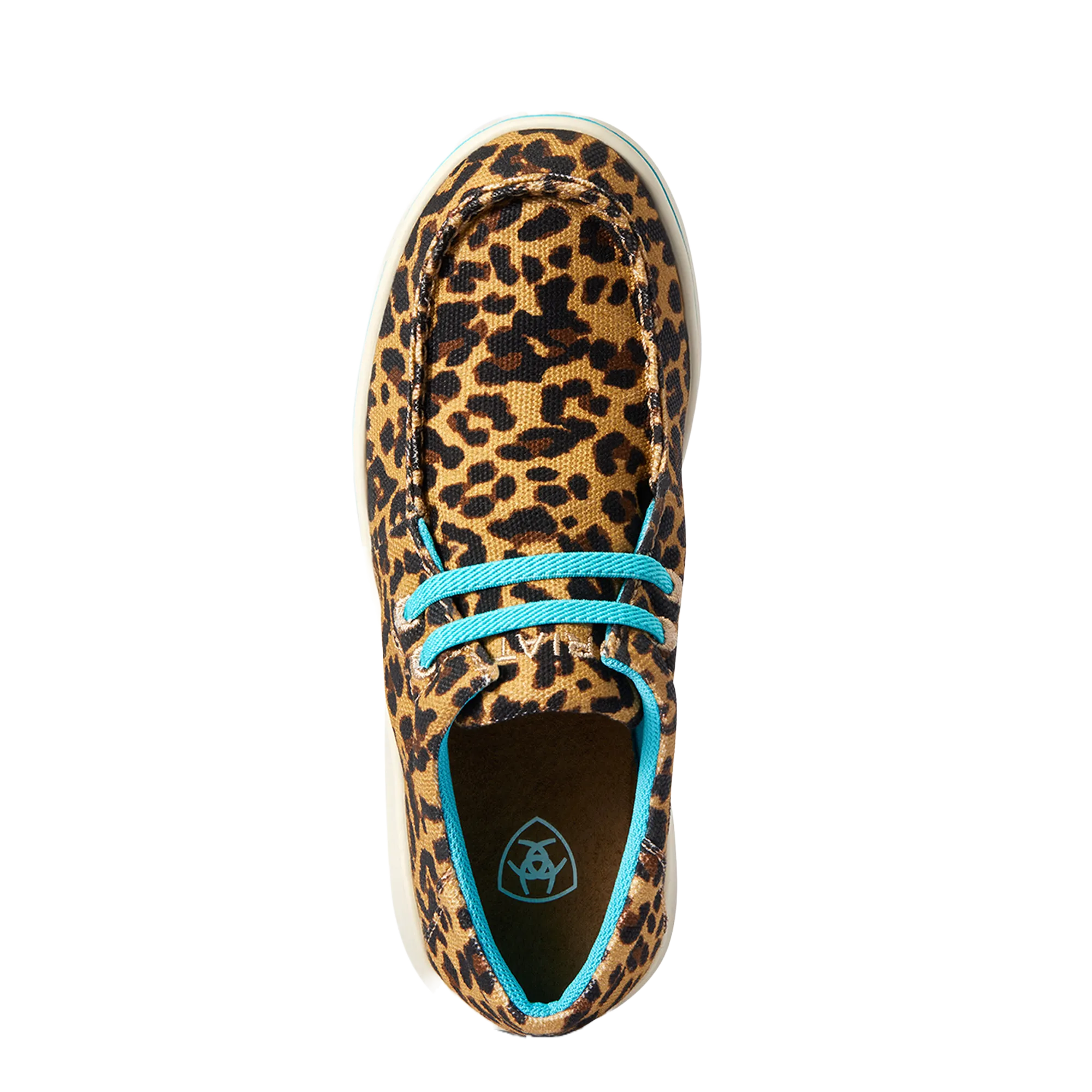 Ariat Children's Hilo Sparkle Brown Leopard Casual Shoes 10038446