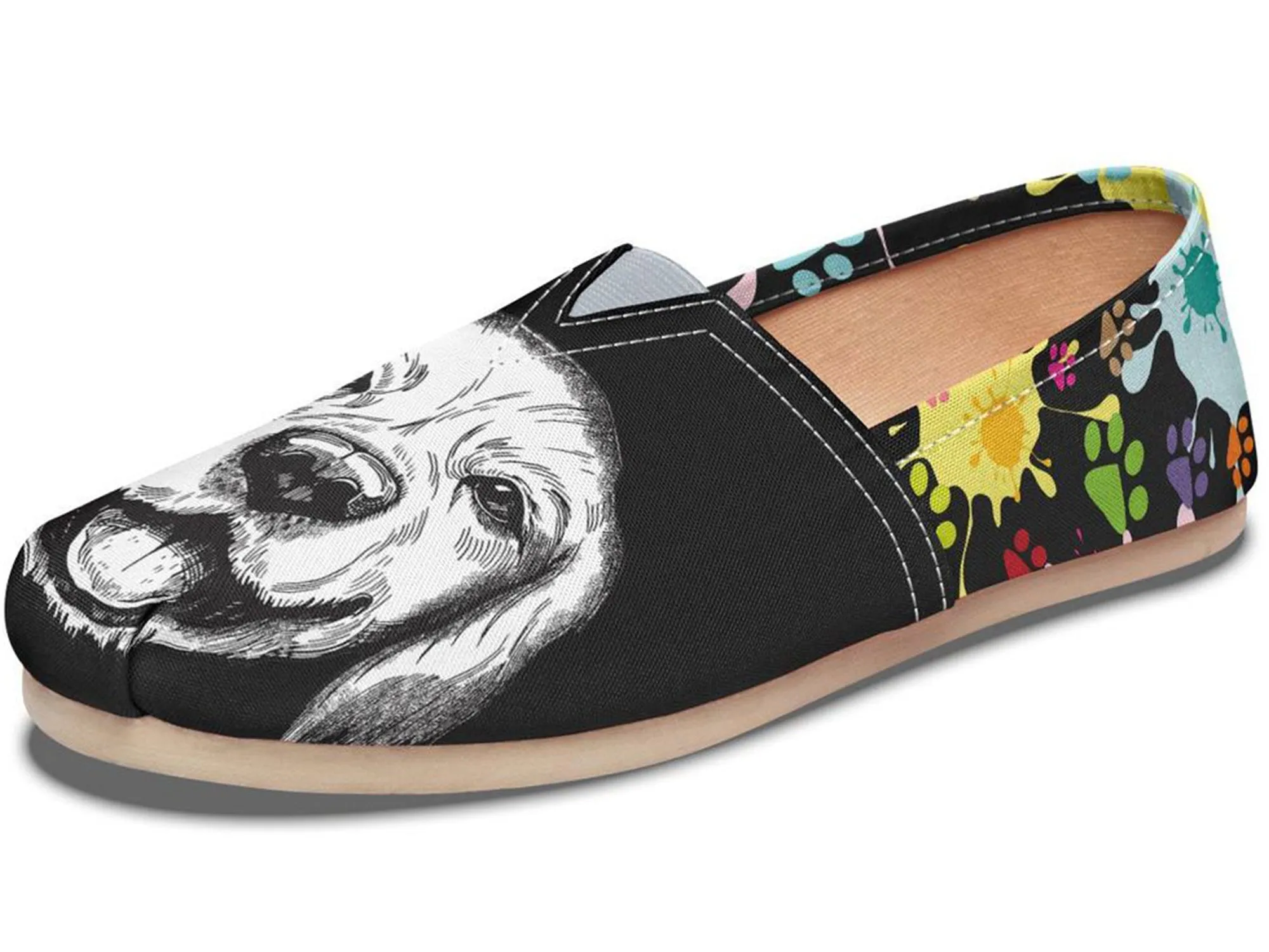 Artsy Labrador Casual Shoes