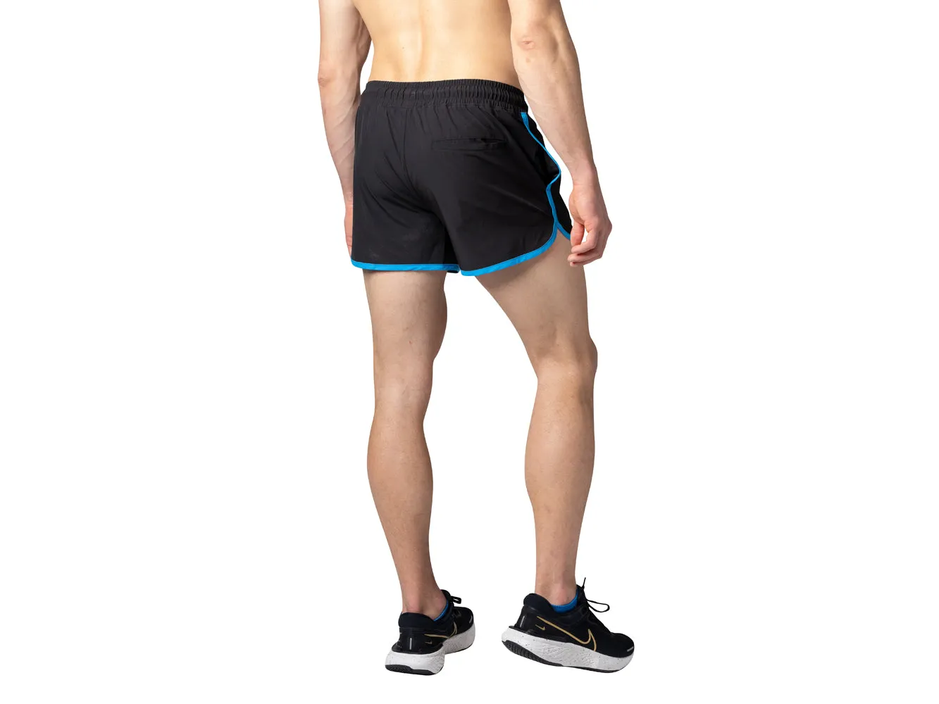 BIKE Track Short 4 Way Stretch Black