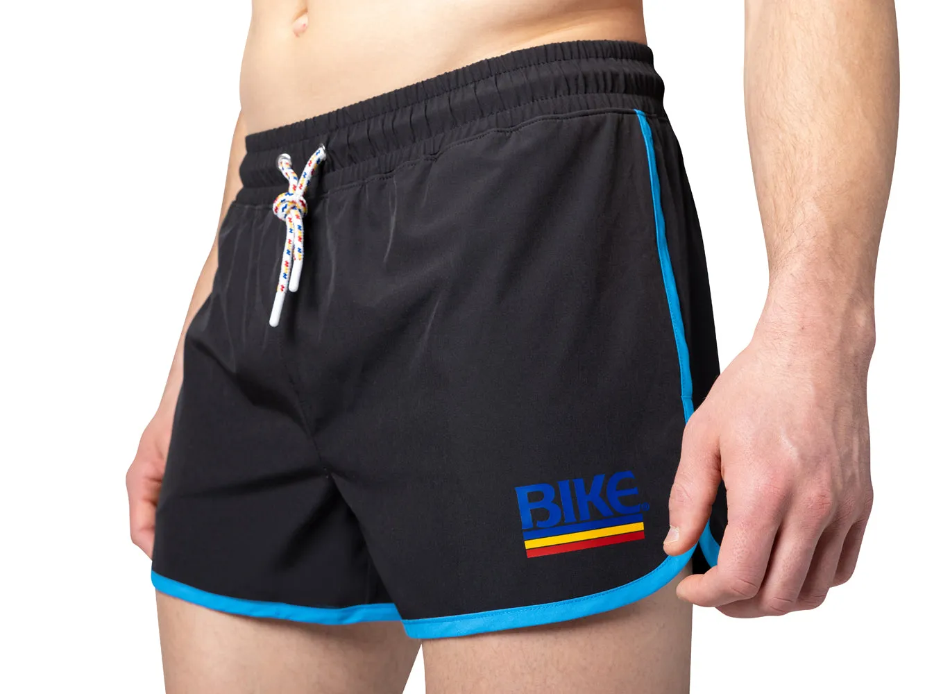 BIKE Track Short 4 Way Stretch Black