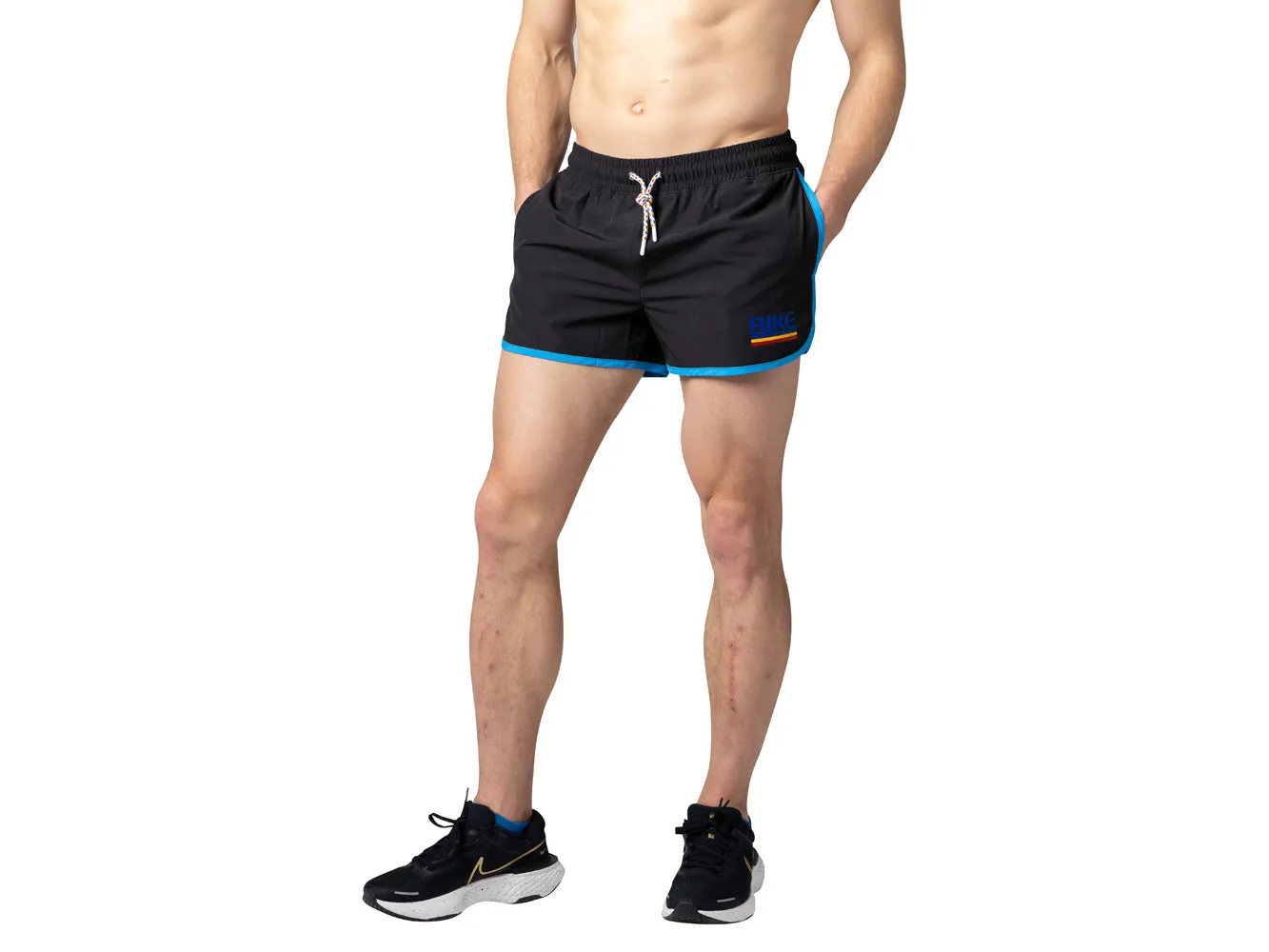 BIKE Track Short 4 Way Stretch Black