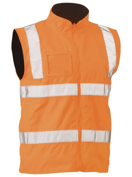 Bisley Taped Hi Vis Rail Wet Weather Vest (BV0364T)