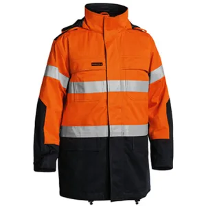 Bisley Taped Two Tone Hi Vis FR Jacket (BJ8100T)