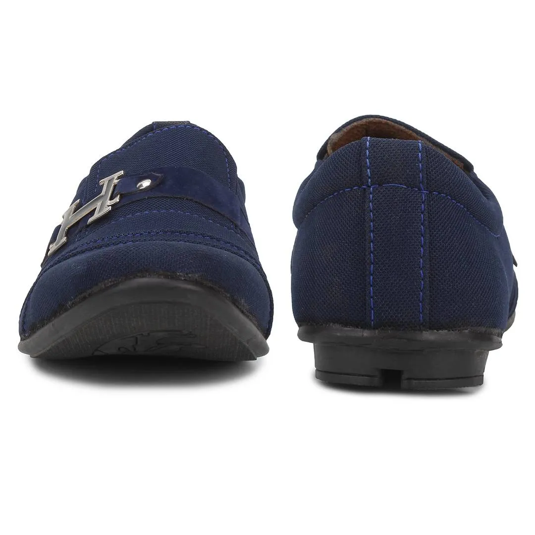 Blue Canvas Casual Shoe