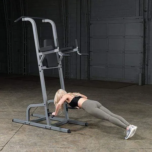 Body-Solid Vertical Knee Raise and Pull Up Tower Abdominal Back Trainer