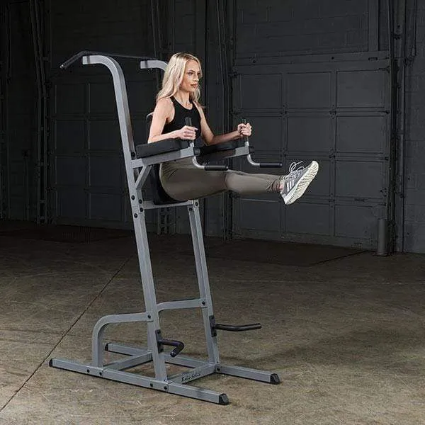 Body-Solid Vertical Knee Raise and Pull Up Tower Abdominal Back Trainer