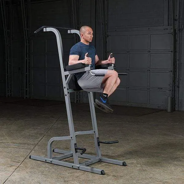 Body-Solid Vertical Knee Raise and Pull Up Tower Abdominal Back Trainer