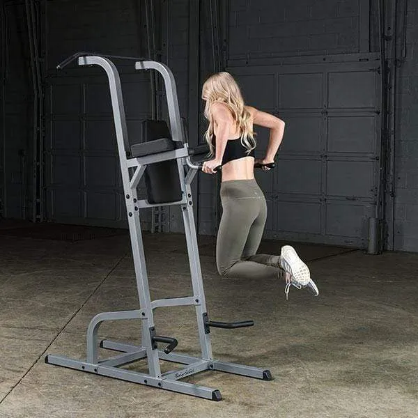 Body-Solid Vertical Knee Raise and Pull Up Tower Abdominal Back Trainer