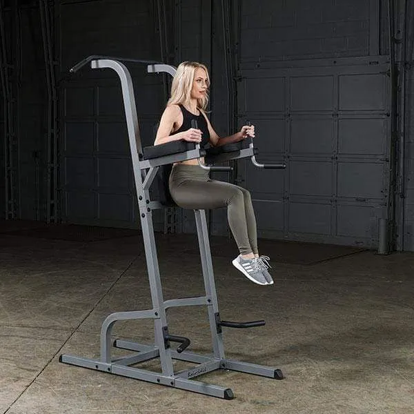 Body-Solid Vertical Knee Raise and Pull Up Tower Abdominal Back Trainer