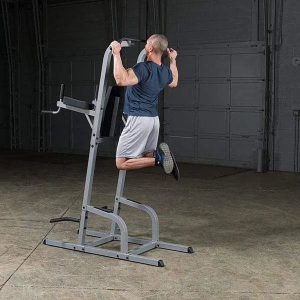 Body-Solid Vertical Knee Raise and Pull Up Tower Abdominal Back Trainer