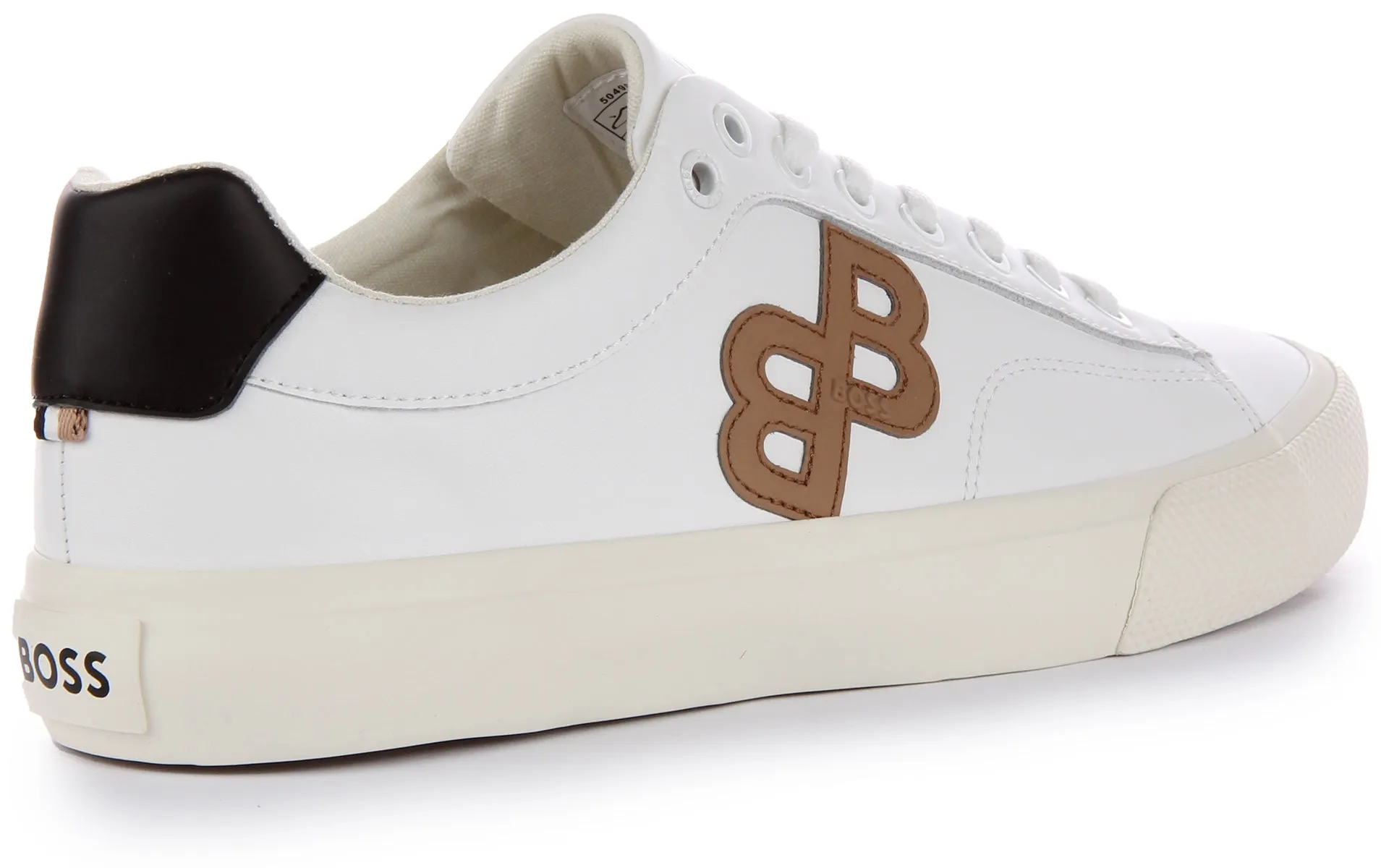 Boss Aiden Tennis Flbb In White For Men