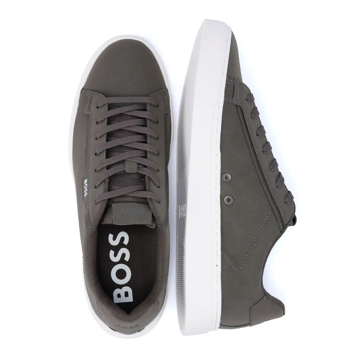 Boss Rhys Tennis Men's Dark Green/White Trainers