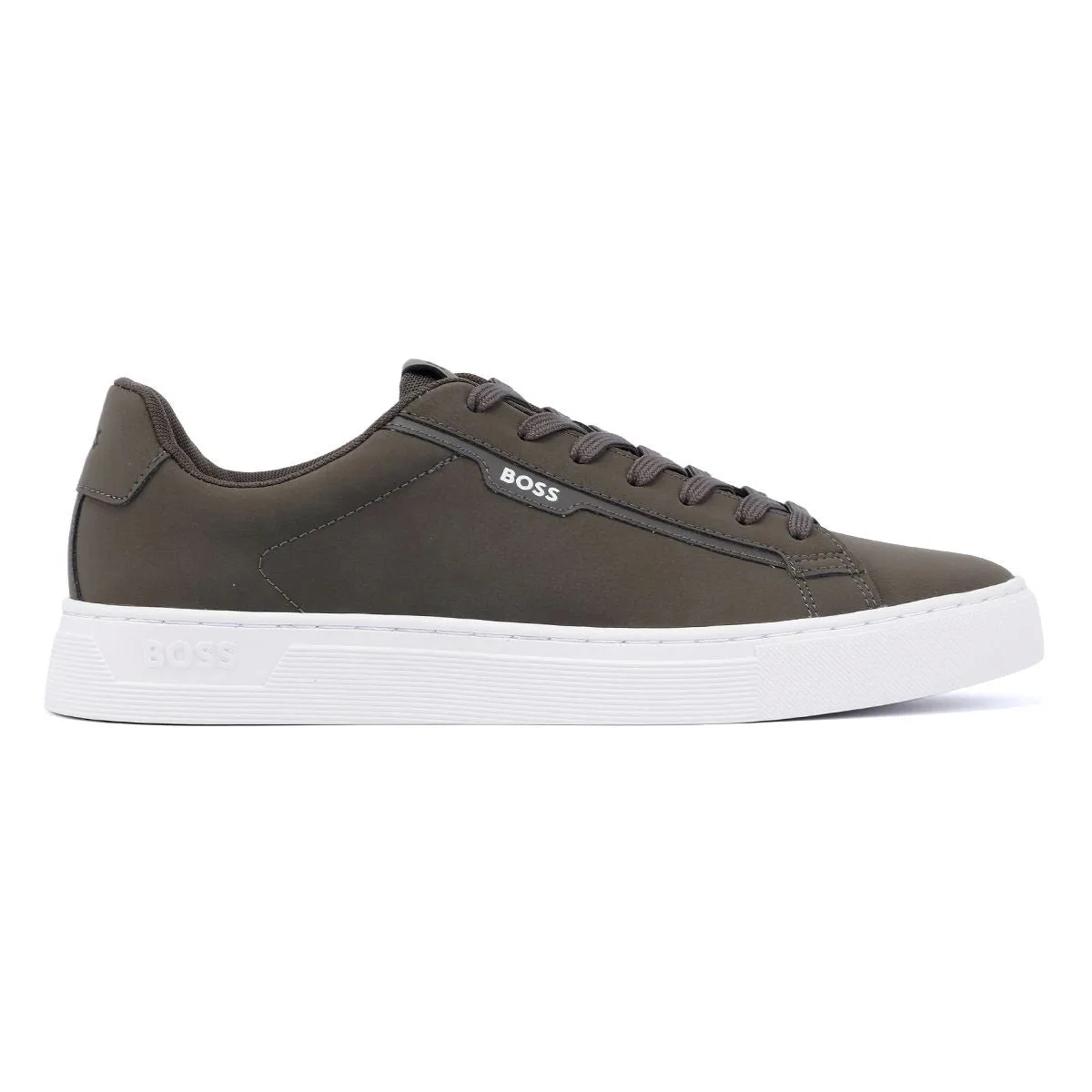 Boss Rhys Tennis Men's Dark Green/White Trainers