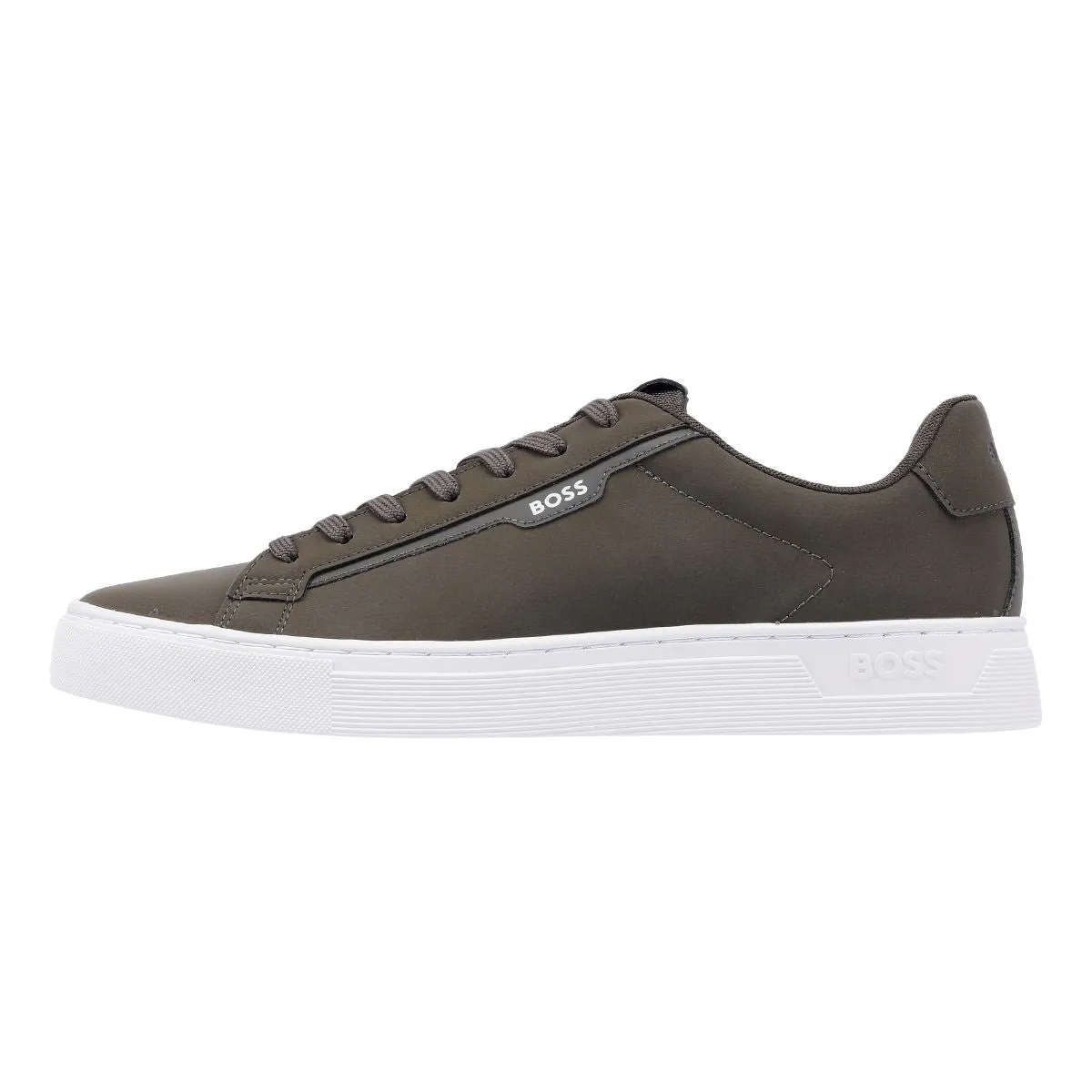 Boss Rhys Tennis Men's Dark Green/White Trainers