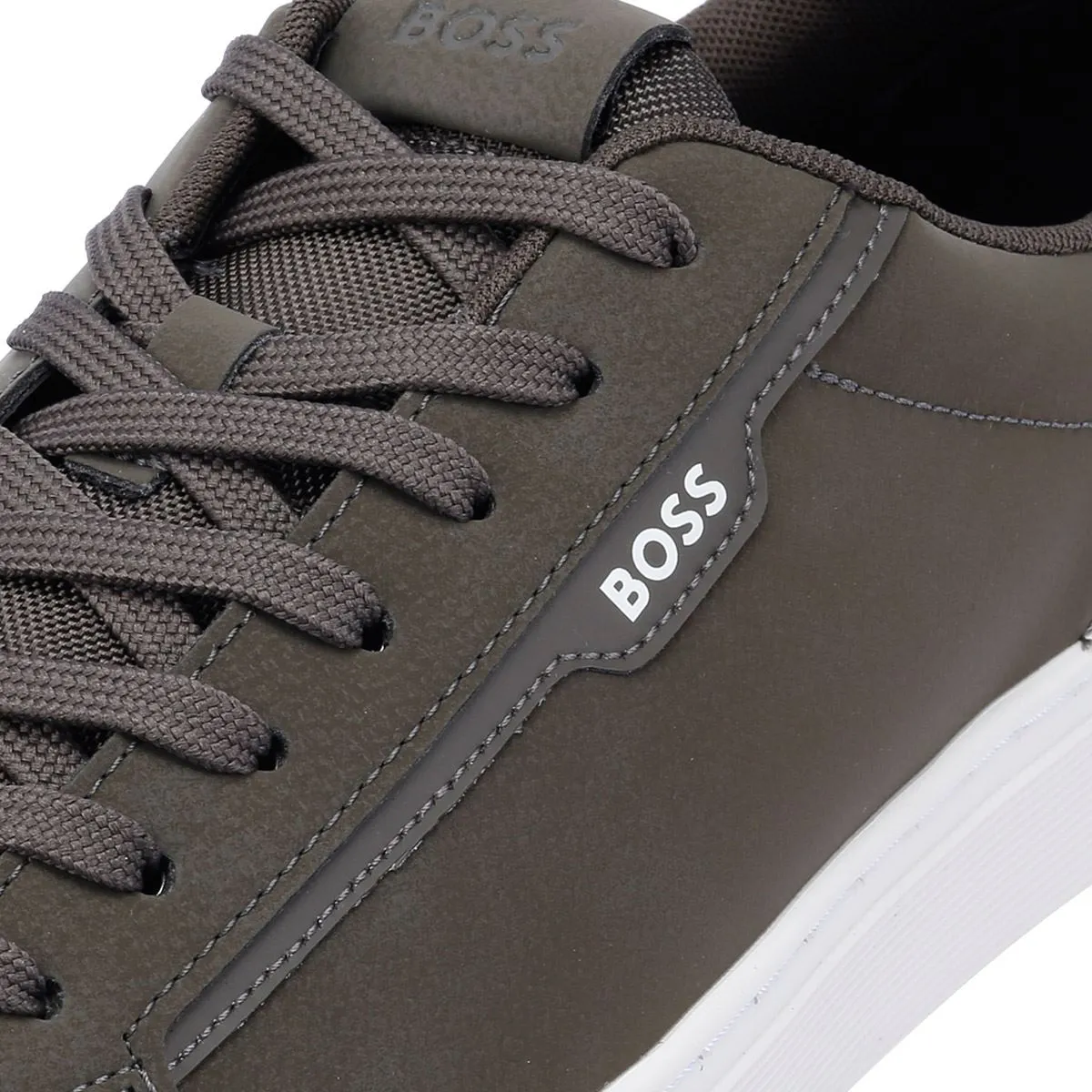 Boss Rhys Tennis Men's Dark Green/White Trainers