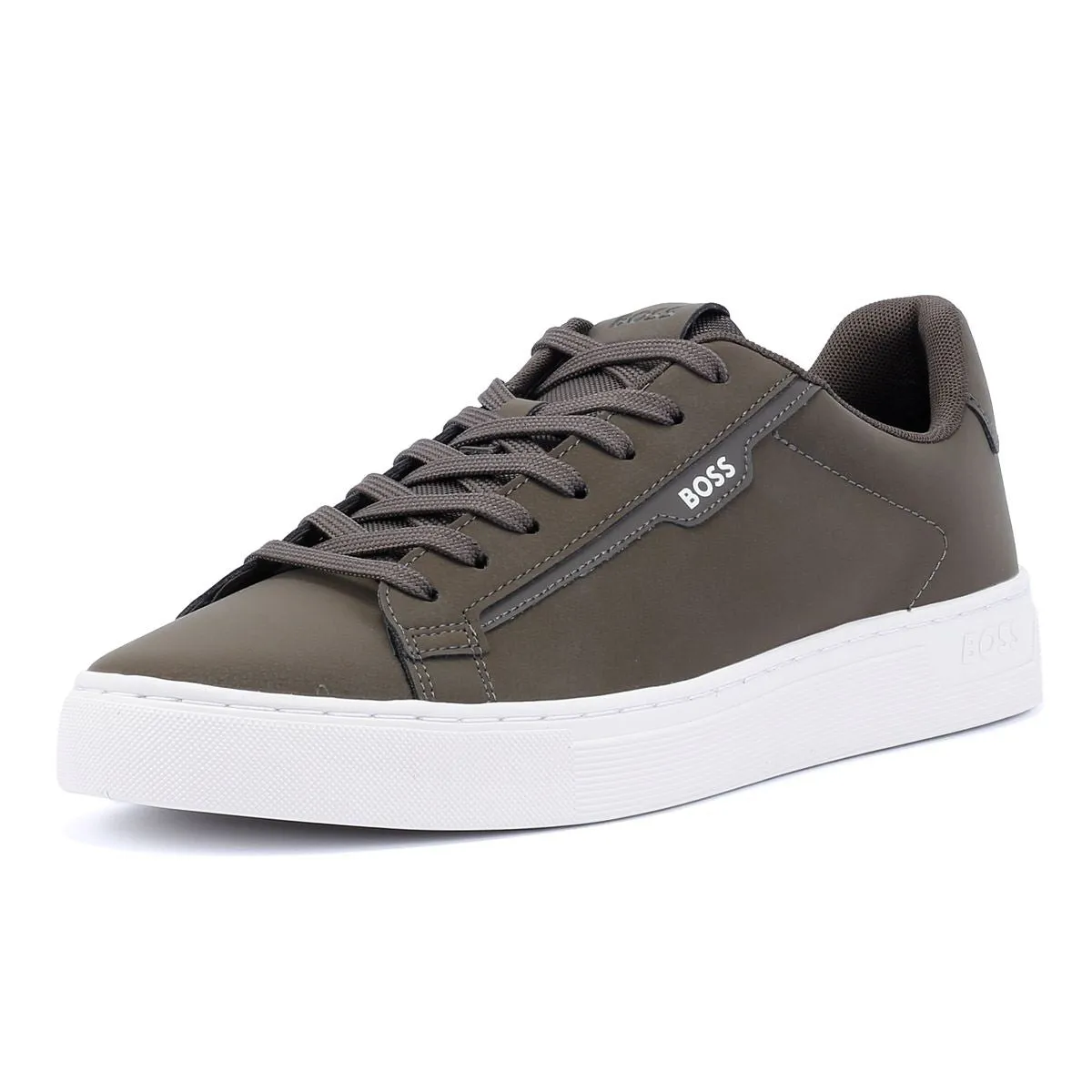 Boss Rhys Tennis Men's Dark Green/White Trainers