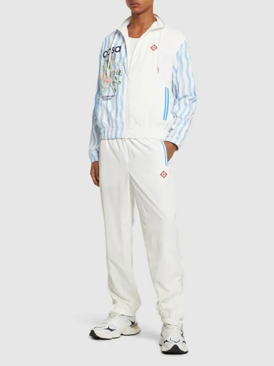 Casablanca   Logo tech track pants 