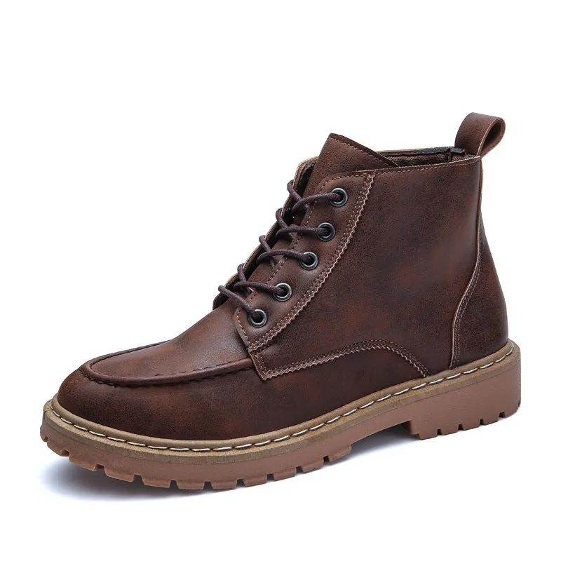 Casual Martin Work Boots Vintage Boots