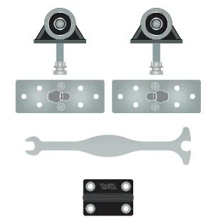 Cavity Sliders - Carriage Packs (M6, M8, M10)