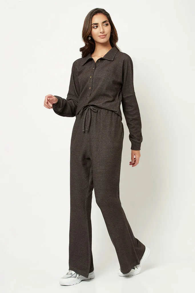 Charcoal Solid Loungewear