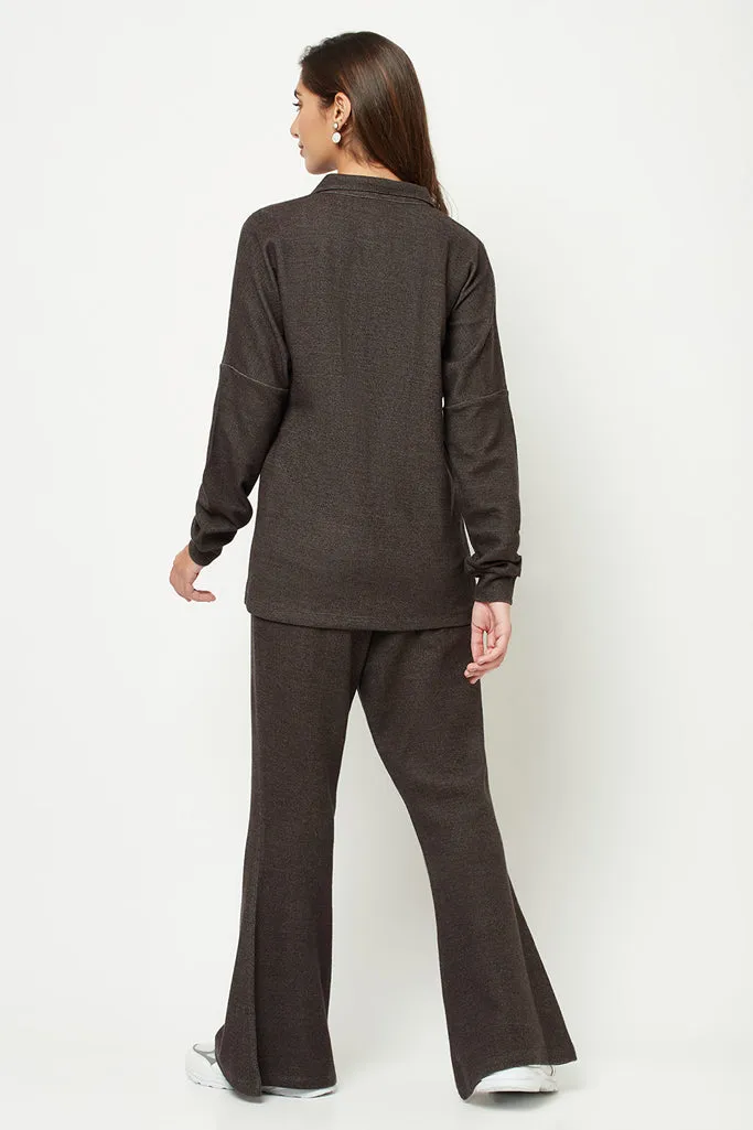 Charcoal Solid Loungewear