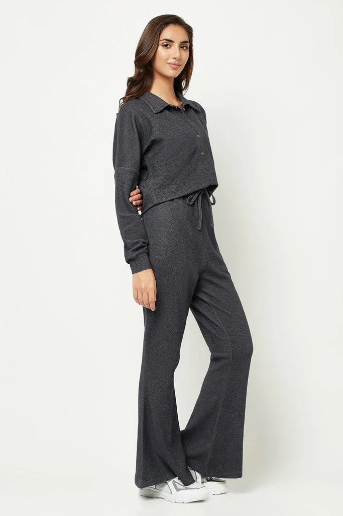 Charcoal Solid Loungewear