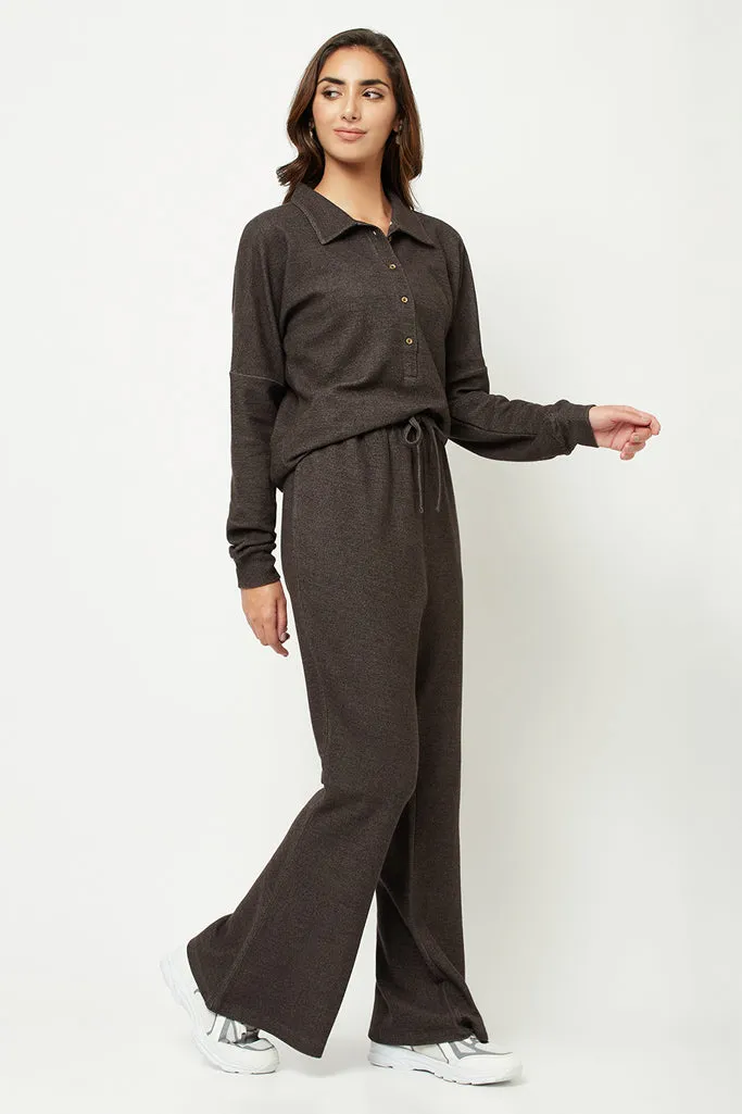 Charcoal Solid Loungewear