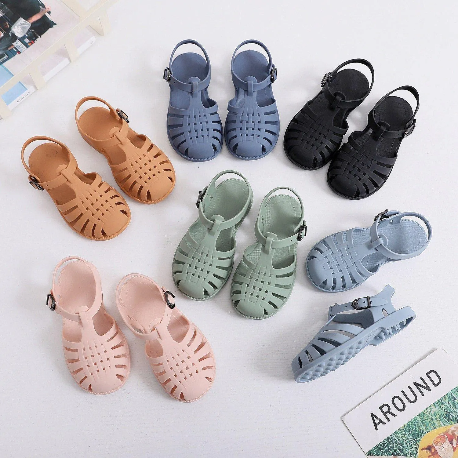 Children Toddler Girls Casual Shoes TCSMK27 Sandals Soft Princess Shoes