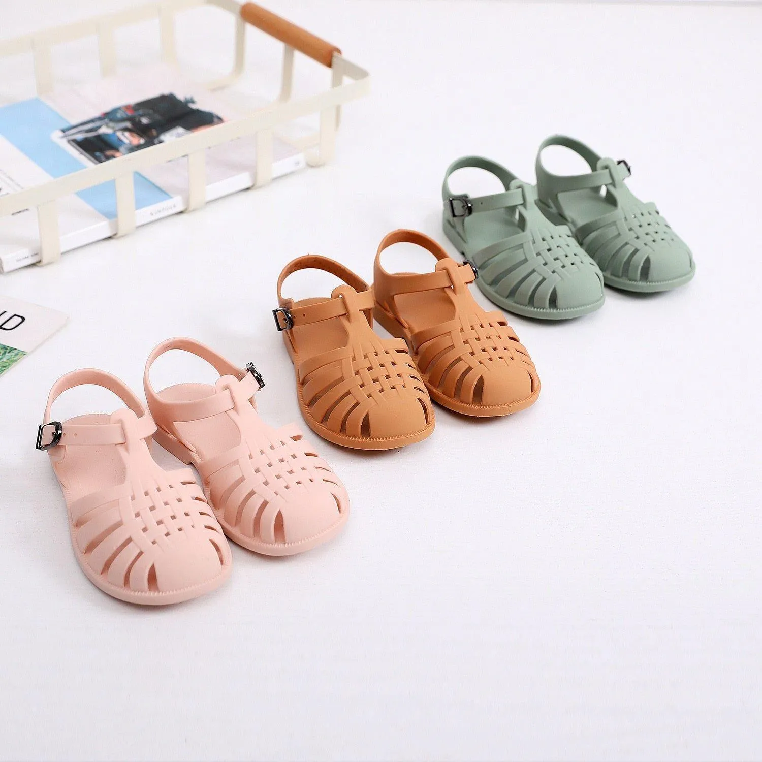 Children Toddler Girls Casual Shoes TCSMK27 Sandals Soft Princess Shoes