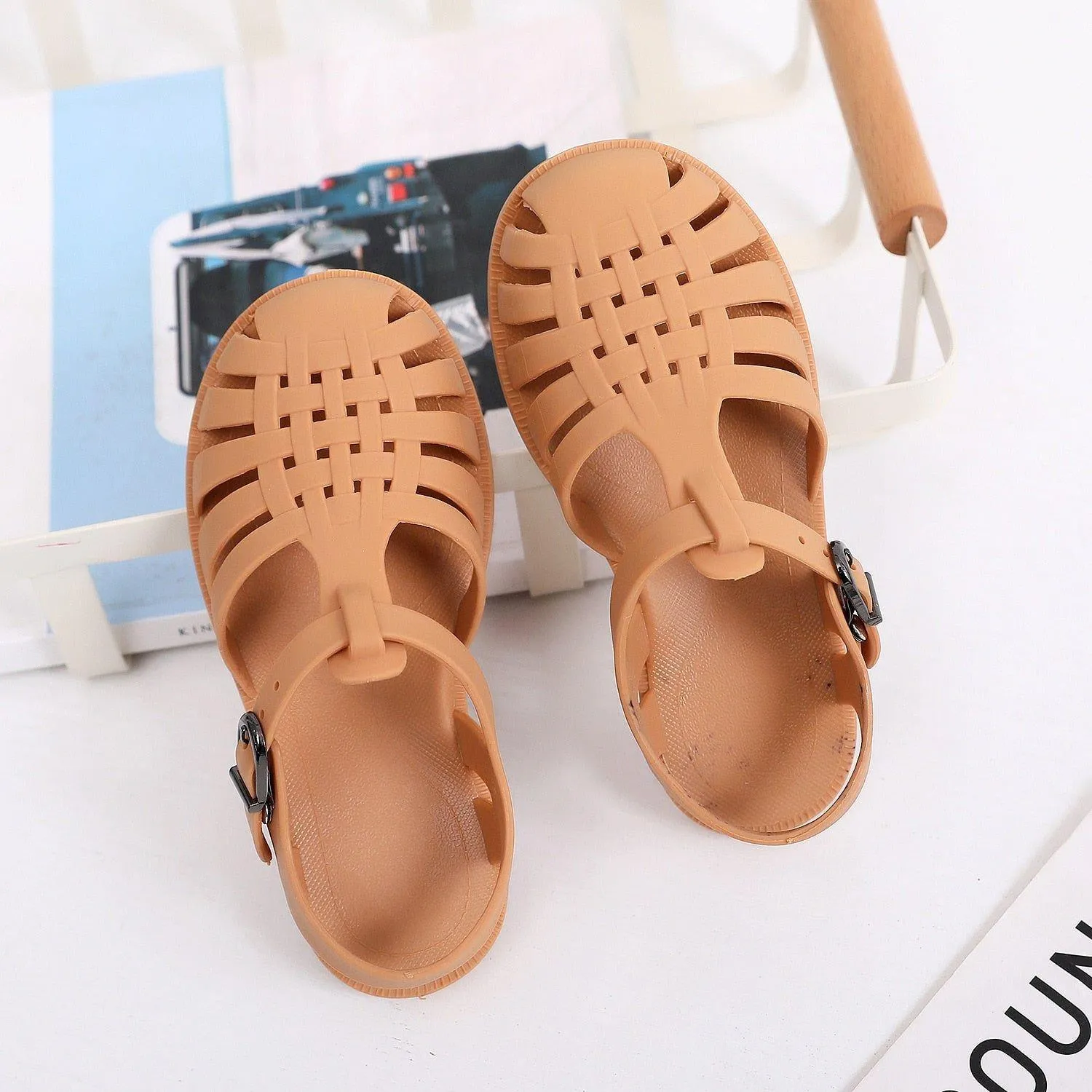 Children Toddler Girls Casual Shoes TCSMK27 Sandals Soft Princess Shoes